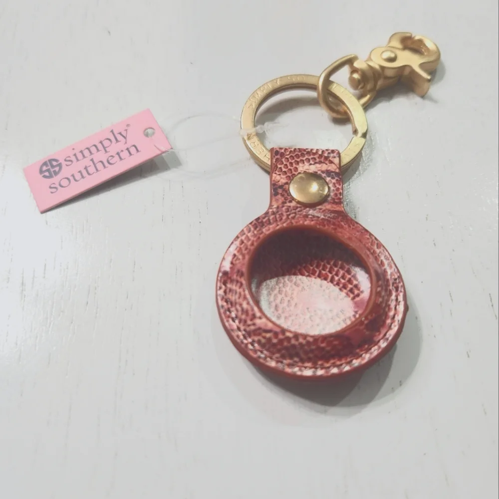 NEW Simply Southern Apple Airtag Holder (keyring)